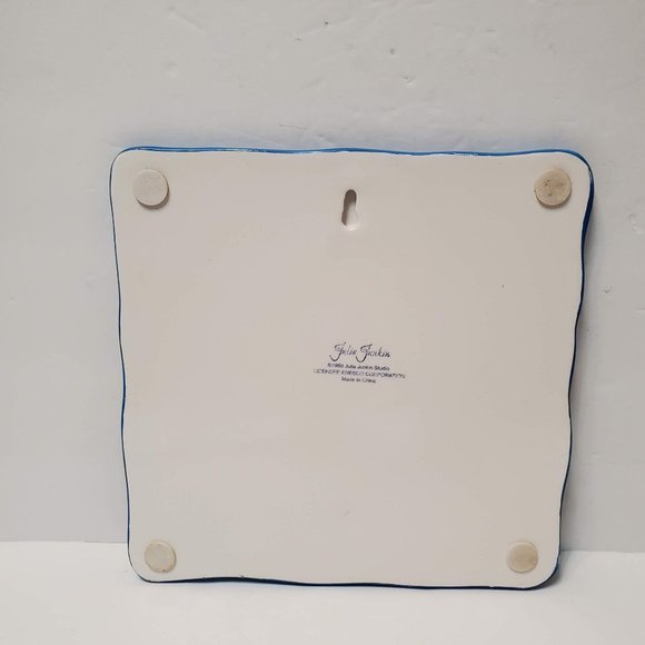 Julia Junkin Studio Ceramic Trivet, Cheese Board, Tile Wall Hanging, Oranges - Picture 2 of 5